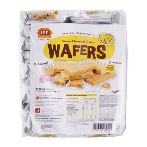 Lee Lemon Cream Wafers Laz Mama Shop Lazada Singapore