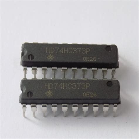 1x Hd74hc373p Hitachi Dip 20 Ic 74hc373 Ebay