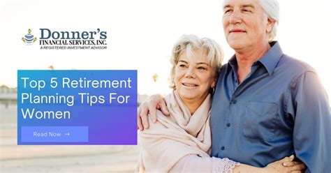 Retirement Planning Tips For Women Donners Financial Services