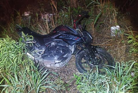 Motociclistas lesionados tras derrapar en la Dzilam González Dzidzantún