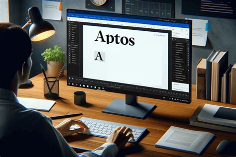 Aptos is the new default font for Microsoft