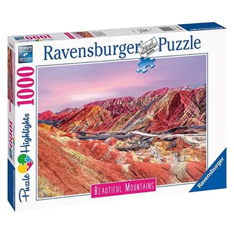 Paniate Ravensburger Puzzle Montagne Arcobaleno Cina 1000 Pezzi