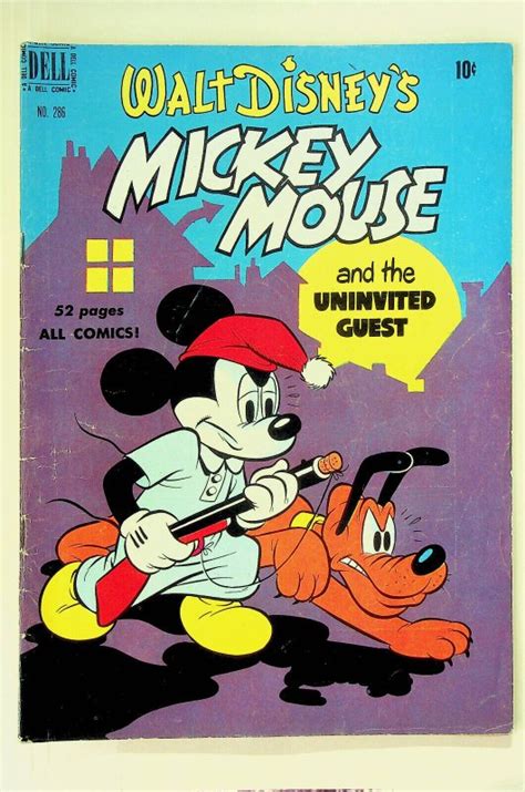 Four Color 286 Walt Disney S Mickey Mouse 1950 Dell Good