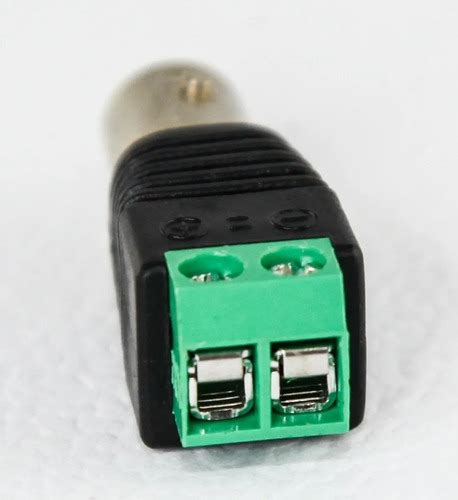 Conector Ficha Bnc Hembra A Bornera Cctv Jack Balun X 10 MercadoLibre