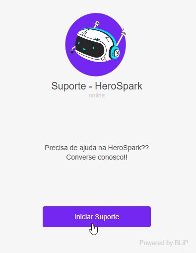 Como Entrar Em Contato O Suporte Herospark