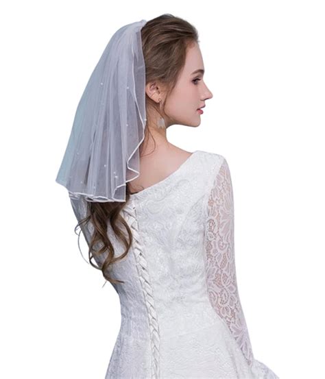 Brautschleier Frauen Braut Hochzeit Softtüll Schleier Spitze Hochzeit