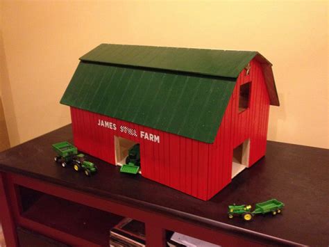 Toy Farm Barn with Customized Child's Name or Initials