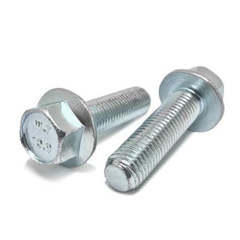 M8 125x25 Hex Flange Bolt Jis Class 109 Zinc Plated