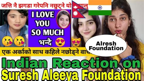 INDIAN Reaction On Nepal Alresh Foundation Suresh Lama Dr Aleeya Tiktok