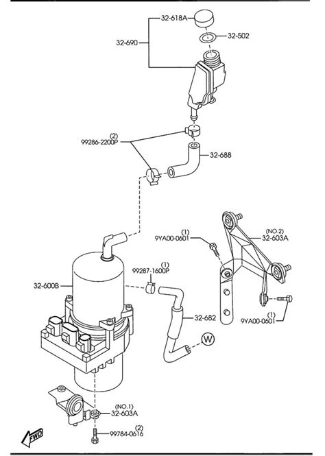 BBM43268ZR01 Mazda Power Steering Pump Remanufactured Pump