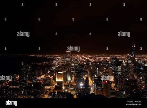 Aerial of Chicago's south shore Stock Photo - Alamy