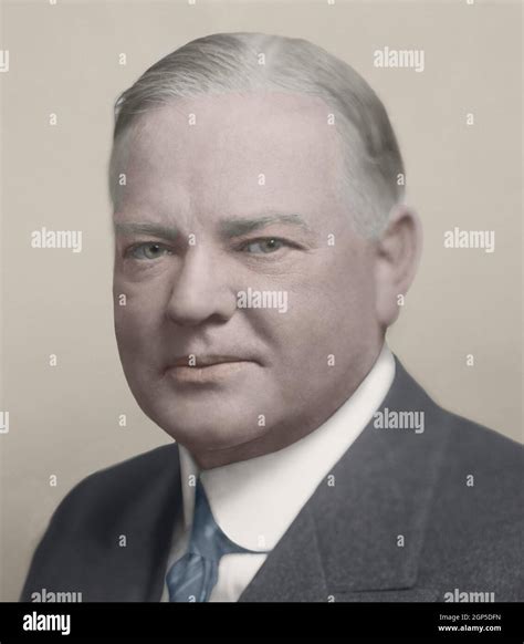 Herbert Hoover St President Of The United States Serving From