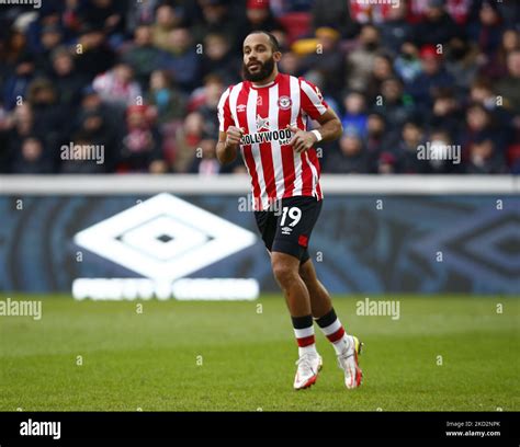 Bryan Mbeumo Of Brentford During Premier League Between Brentford And