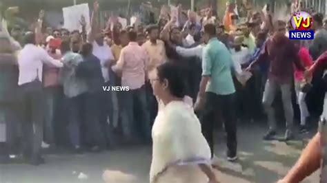 West Bengal Cm Mamata Benerjee Participated In Protest Rally Against