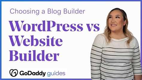 Choosing A Blog Builder WordPress Vs Website Builder YouTube