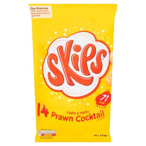 Skips Prawn Cocktail Multipack Crisps Ocado