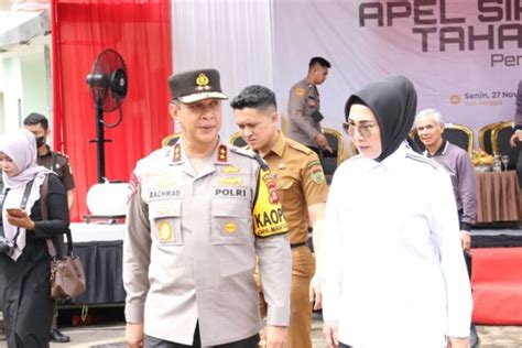 Ketua Dprd Sumsel Ikuti Apel Siaga Pengawasan Tahapan Kampanye Pemilu