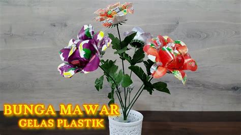 Cara Bikin Bunga Ros Dari Plastik Delinewstv