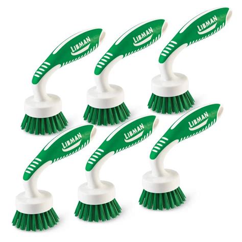 Reviews For Libman Curved Kitchen Scrub Brush 6 Pack Pg 3 The Home Depot