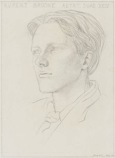 NPG 5817; Rupert Brooke - Portrait - National Portrait Gallery