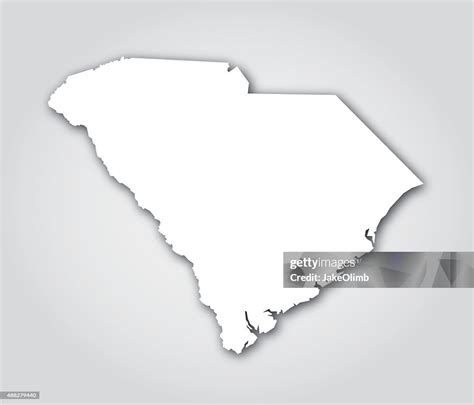 South Carolina Silhouette White High-Res Vector Graphic - Getty Images