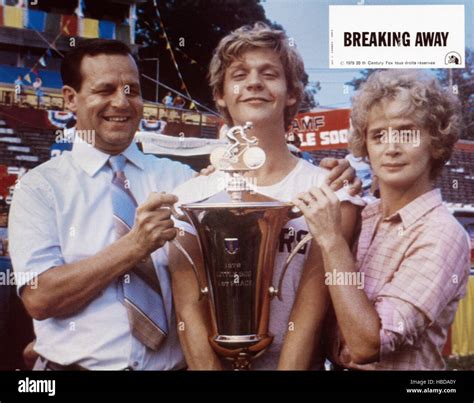 BREAKING AWAY, from left: Paul Dooley, Dennis Christopher, Barbara Barrie, 1979, TM & Copyright ...