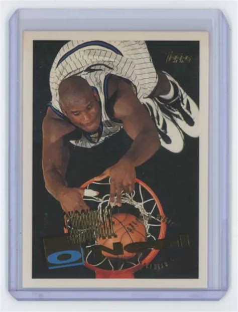 Topps Shaquille O Neal Basketball Orlando Magic Eur