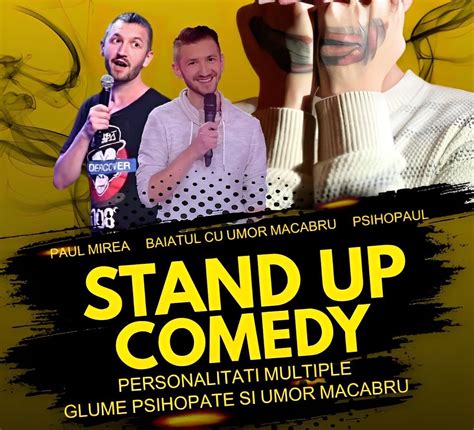 Bilete Arad Stand Up Comedy One Man Show Paul Mirea Apr Ora