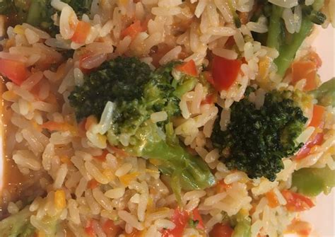 Arroz con Brócoli y verduras Receta de Sabores D Eloy Cookpad