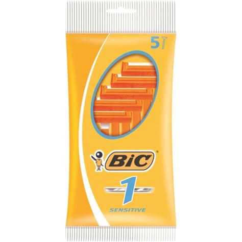 Одноразовая бритва BIC Бик 1 для чувствительной кожи, (5шт) — купить в ...