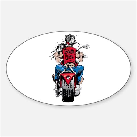 Biker Babe Bumper Stickers Car Stickers Decals And More