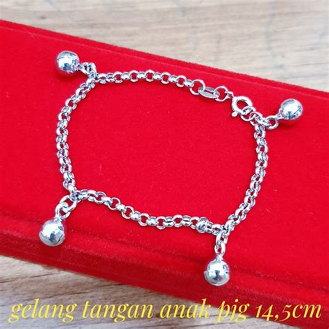 Jual Gelang Anak Perak 925 Gelang Bayi Perak 925 Perhiasan Perak