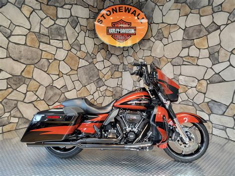 Used 2017 Harley Davidson CVO Street Glide Sunburst Orange Starfire