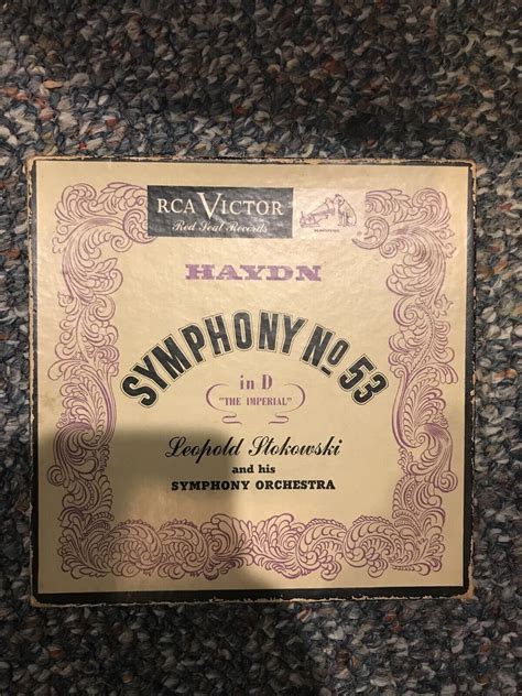 Rca Victor Haydn Symphony No 53 In D The Imperial Stokowski Red