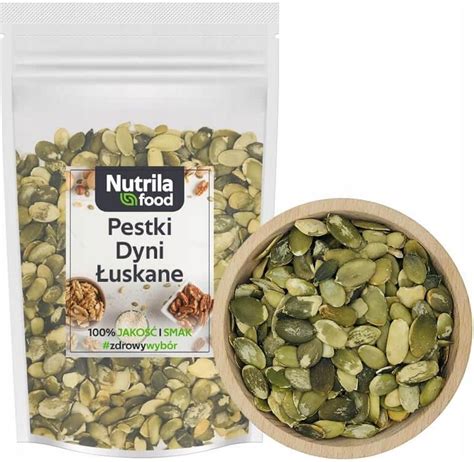 Nutrila Food Pestki Dyni Uskane Kg Snow White Ceny I Opinie Ceneo Pl