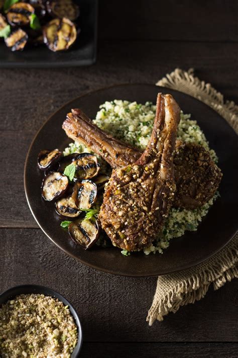 Dukkah Crusted Lamb Chops · My Three Seasons