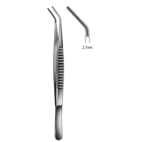 DeBakey Atraumatic Tissue Forceps 2mm 20cm Inter Links Dental And