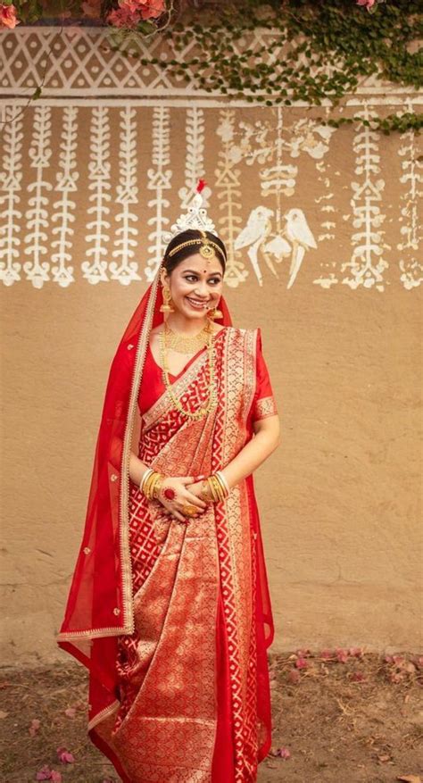 Bengali Wedding In Kolkata Where The Bride Designed Her Wedding Attires