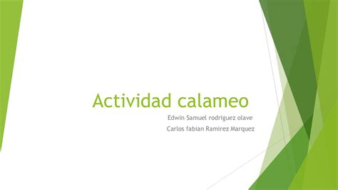 Calam O Actividad Calameo