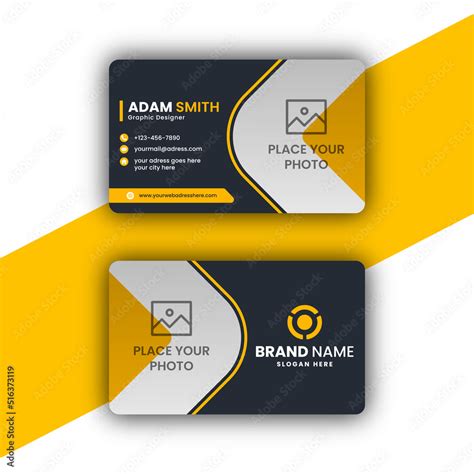 Creative And Modern Corporate Business Card Design Bundle Name Card