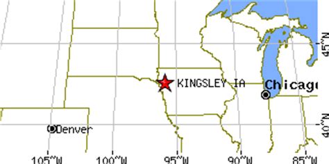 Kingsley, Iowa (IA) ~ population data, races, housing & economy