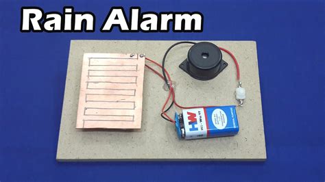 Simple Rain Alarm Circuit Diagram Rain Alarm Circuit Diagram