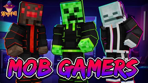 Mob Gamers By Magefall Minecraft Skin Pack Minecraft Bedrock