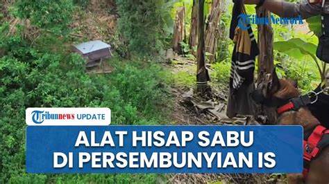 Ditemukan Alat Isap Sabu Di Tempat Persembunyian IS Tersangka