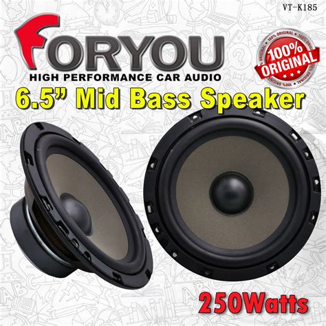 Foryou Mid Bass Car Speaker Watts Shopee Malaysia