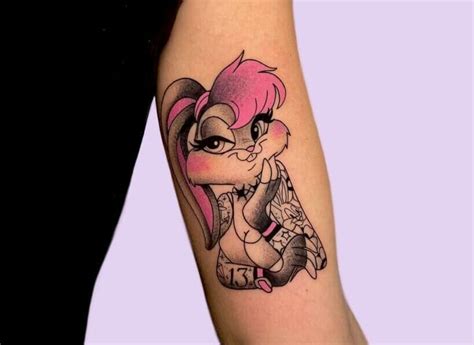 Lola Bunny Watercolor Tattoo Em 2021 Tatuagem Geek Tatuagens Porn Sex