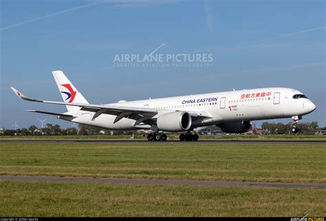 B 323H China Eastern Airlines Airbus A350 900 At Amsterdam Schiphol