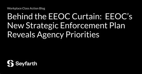 Michael Tischler, CPIA on LinkedIn: Behind the EEOC Curtain: EEOC’s New ...