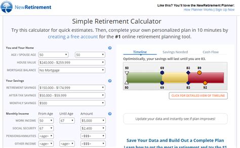 Income retirement calculator | Early Retirement