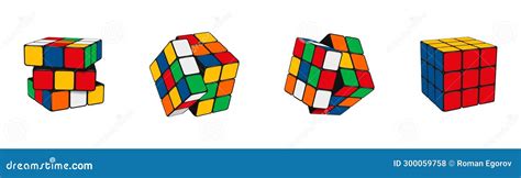 Rubik Cube Puzzle Toy Play Mind Game Random Combinations